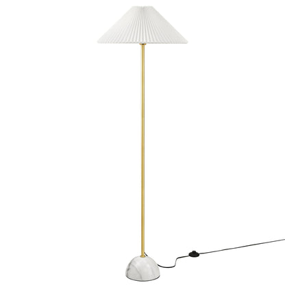 Illusion Marble Dome Floor Lamp by Furniture for America