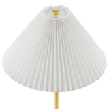 Remy Marble Dome Floor Lamp in Brass