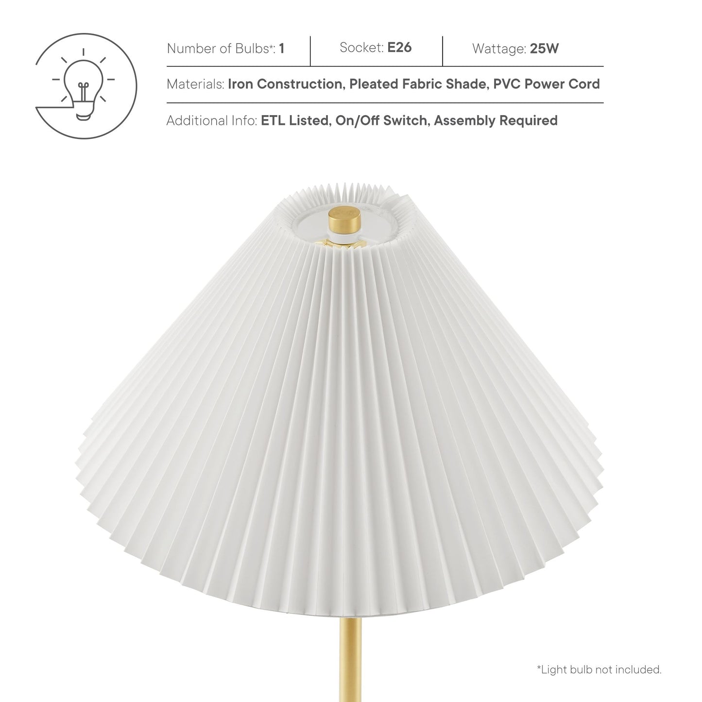 Illusion Marble Dome Floor Lamp by Furniture for America