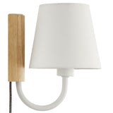 Saffron Swivel Wall Sconce in Natural White