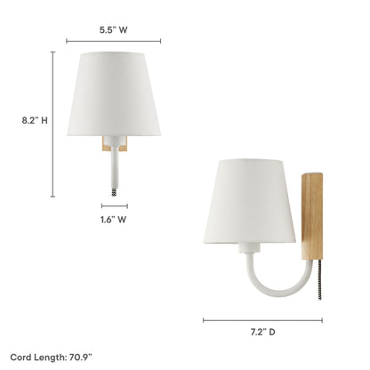 Sunlit Swivel Wall Sconce by Furniture for America