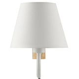 Saffron Squiggle Arm Wall Sconce in Natural White
