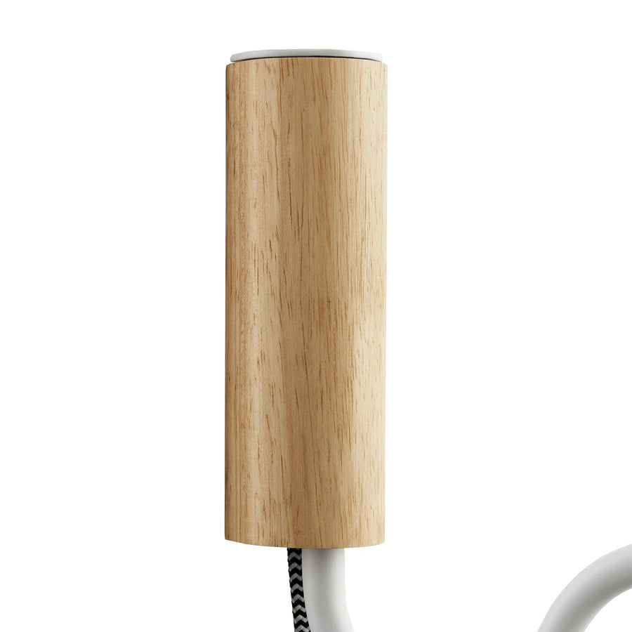 Saffron Squiggle Arm Wall Sconce in Natural White