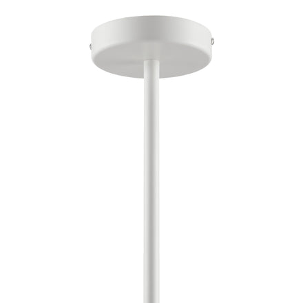 Sunlit Squiggle 4-Arm Pendant Light in Natural White