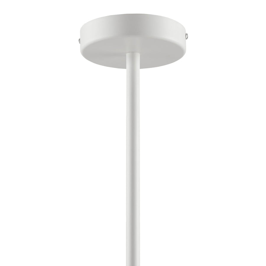 Saffron Squiggle 4-Arm Pendant Light in Natural White