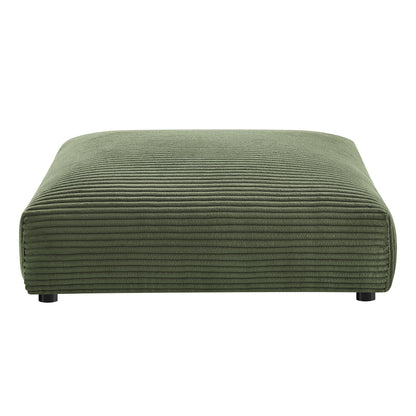 Solace 4-Piece Modular Corduroy Upholstered Sectional Sofa by Furniture for America
