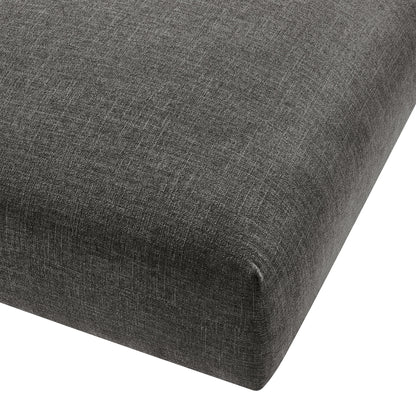 Solace Modular Upholstered Fabric Ottoman by Furniture For America