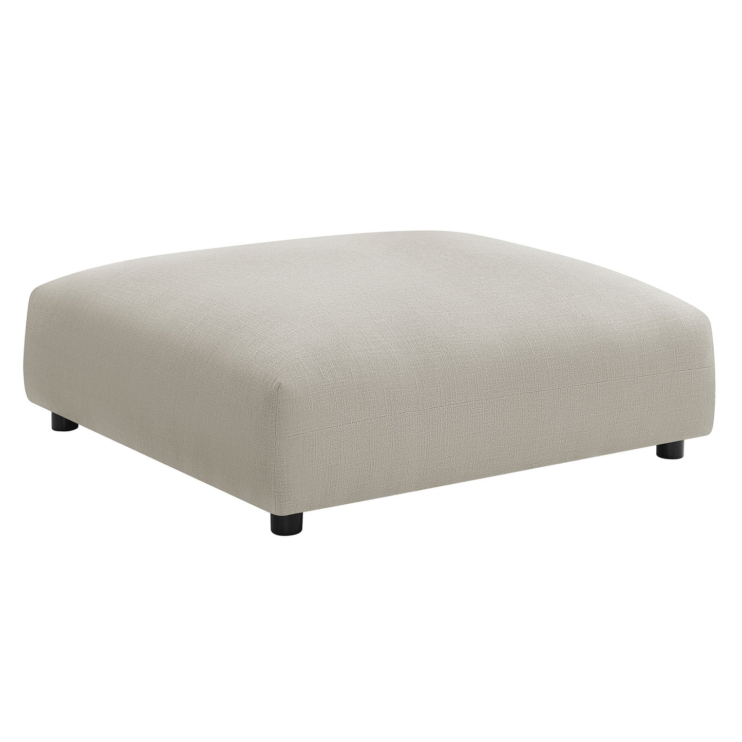 Reed 3-Piece Modular Upholstered Fabric Sectional Sofa in Linen