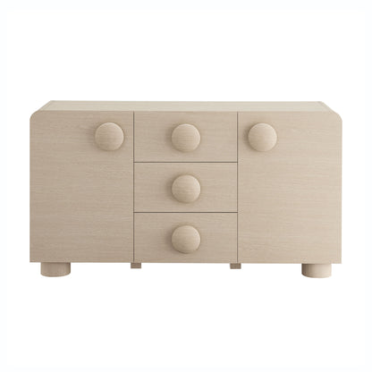 Sonnet 57" Sideboard Storage Cabinet by Furniture For America