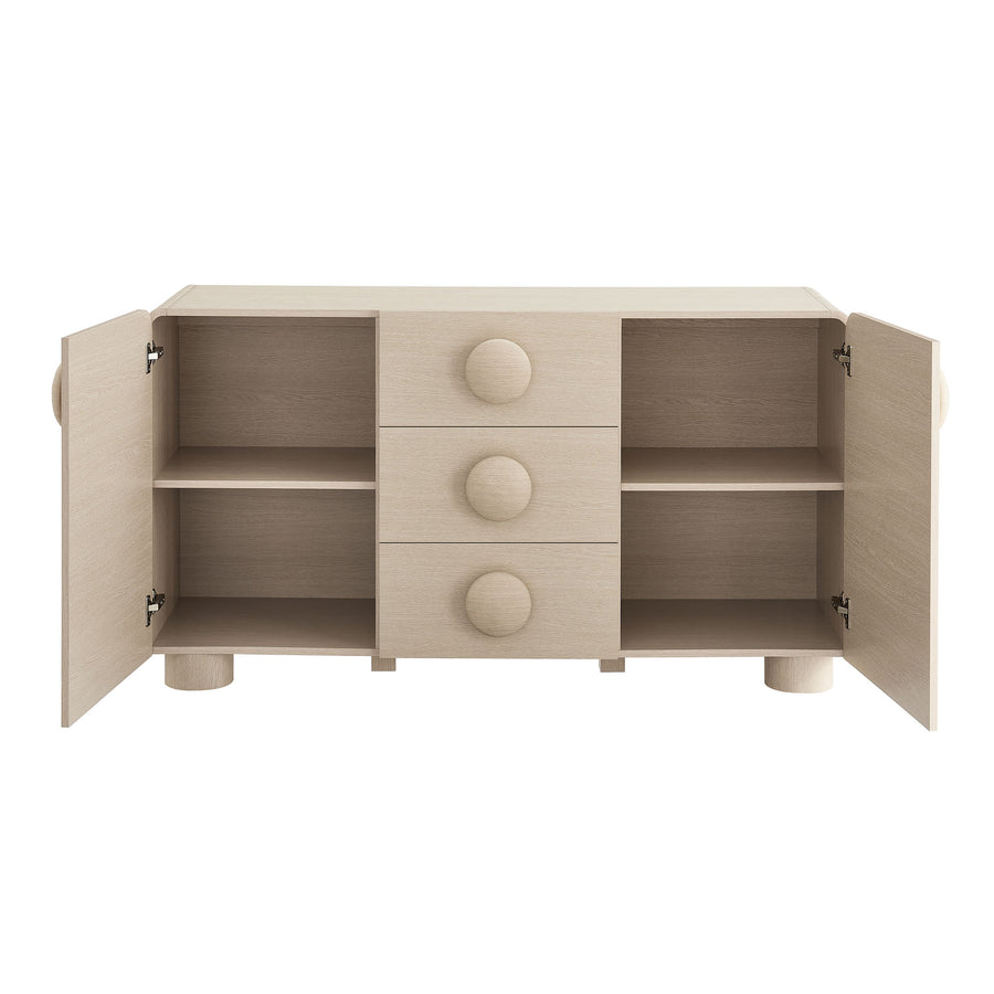 Pinot 57" Sideboard Storage Cabinet in Ash