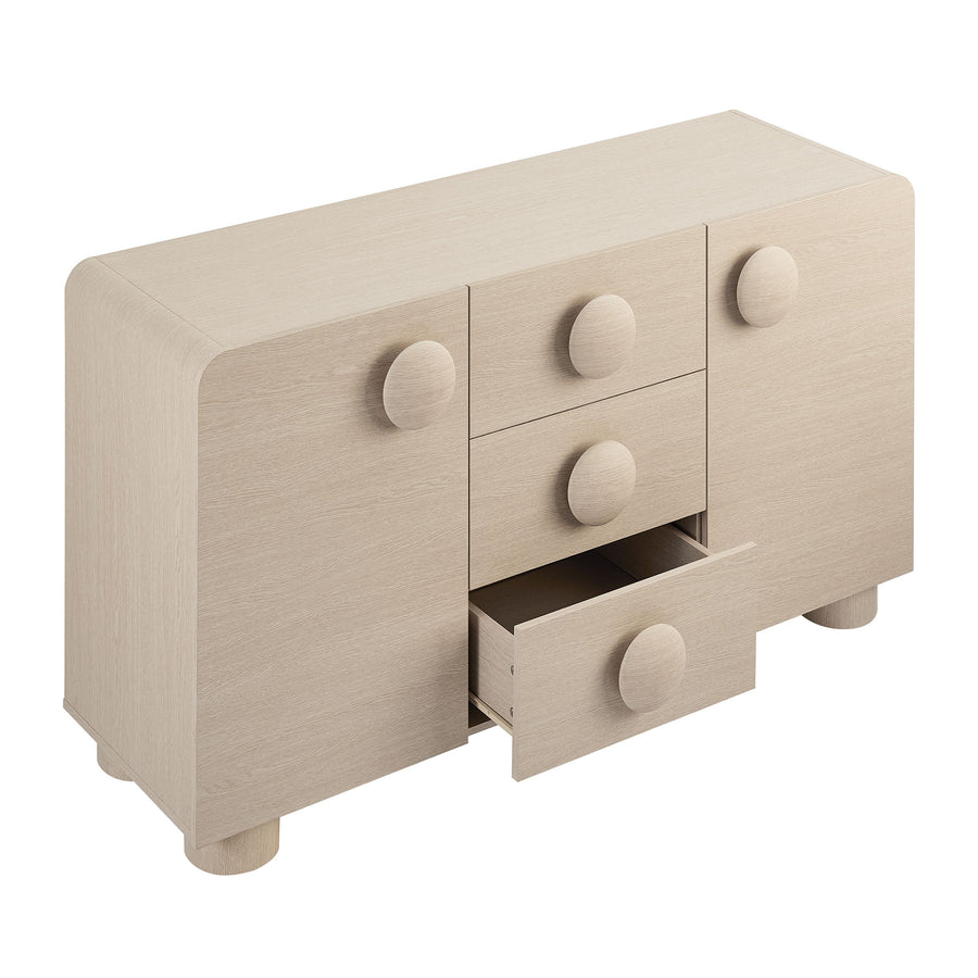 Pinot 57" Sideboard Storage Cabinet in Ash