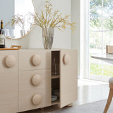 Pinot 57" Sideboard Storage Cabinet in Ash