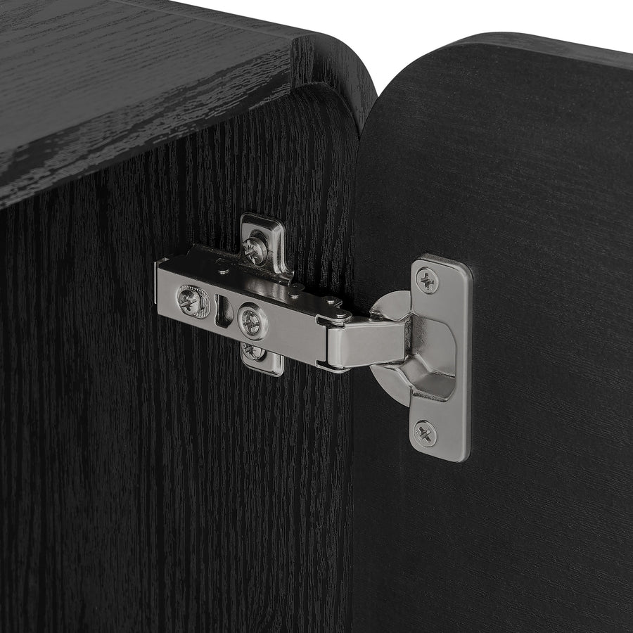 Pinot 57" Sideboard Storage Cabinet in Black