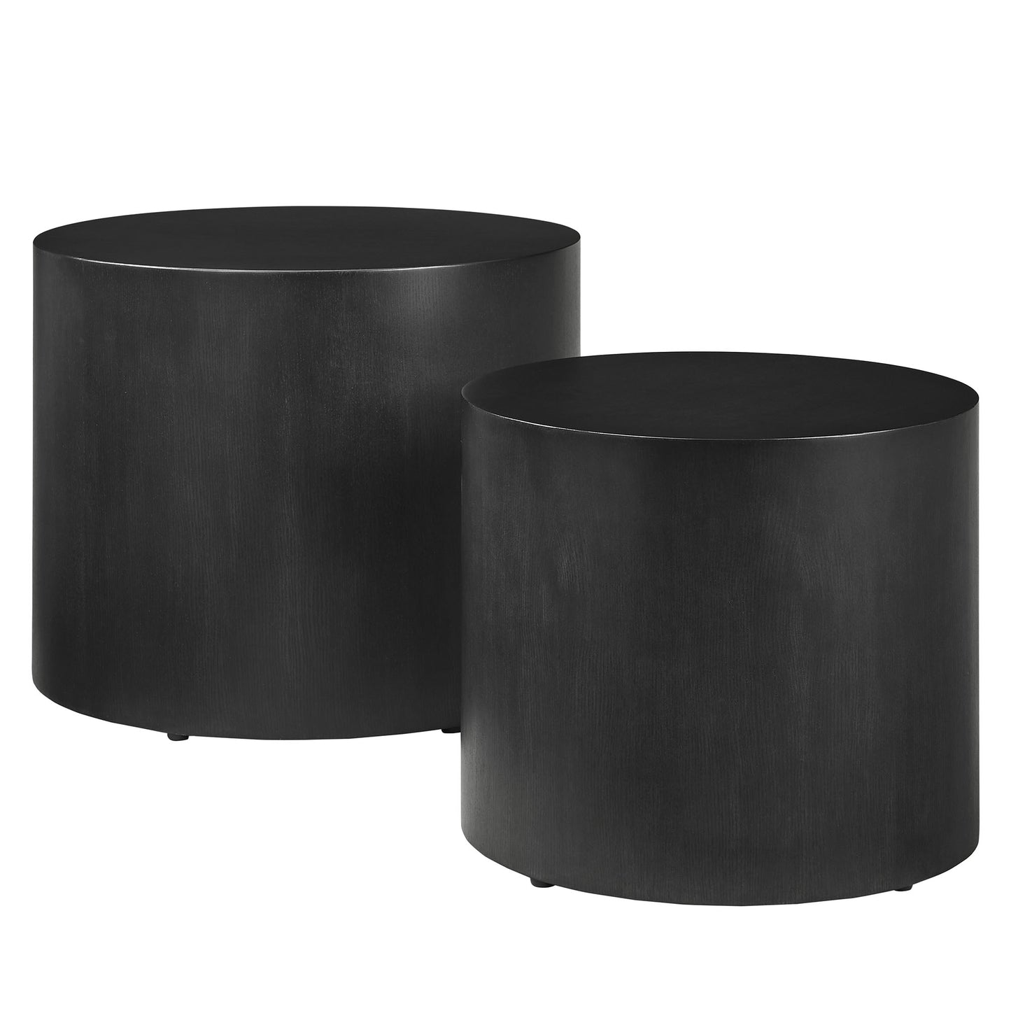 Amani Round Nesting Coffee Tables Set of 2 by Furniture For America