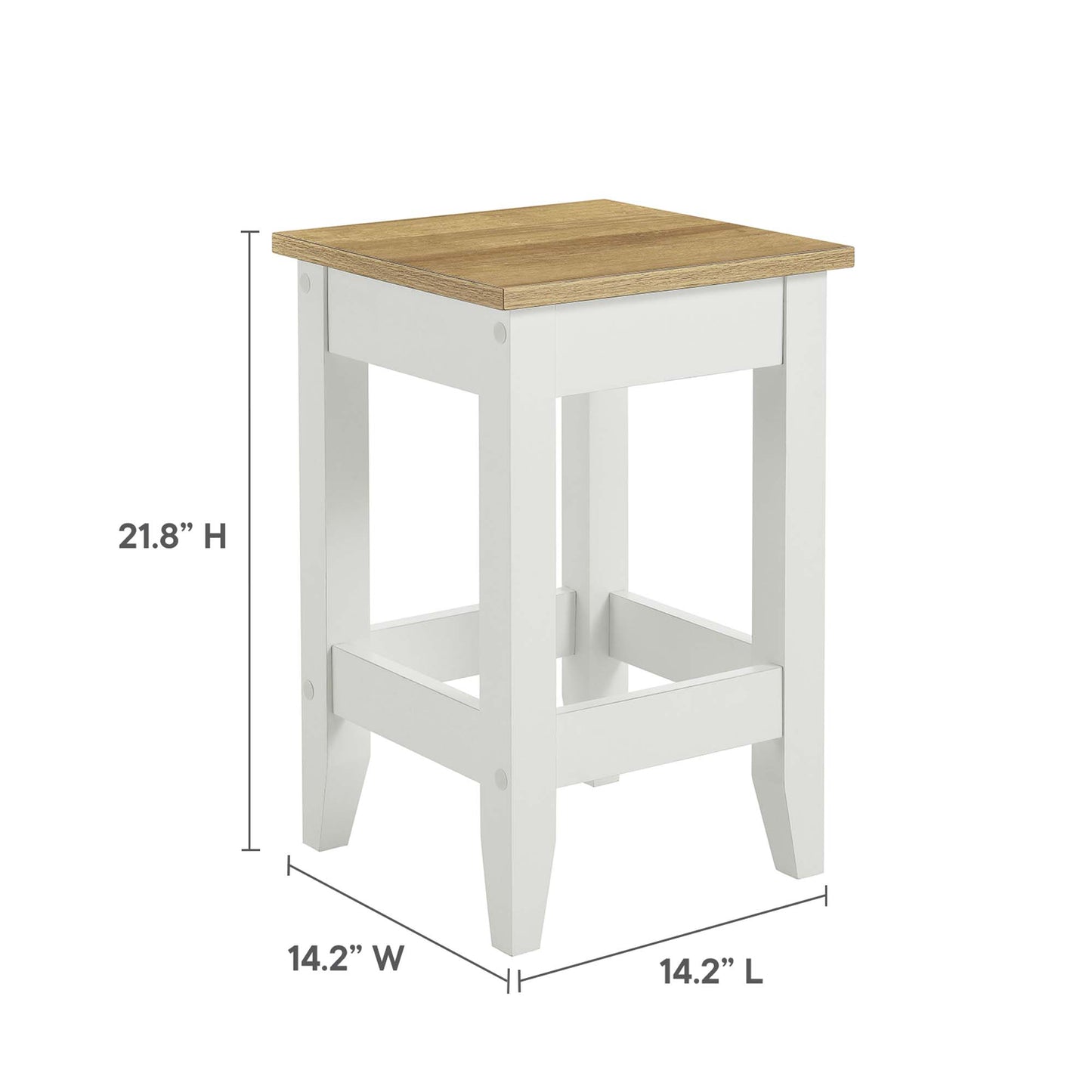 Garland 3-Piece Kitchen Island and Stool Set by Furniture For America