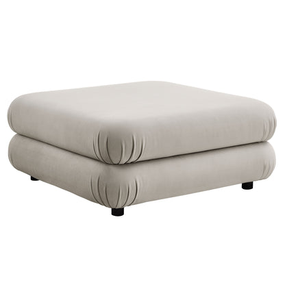 Jubilee 4-Piece Modular Performance Velvet Sectional Sofa by Furniture for America