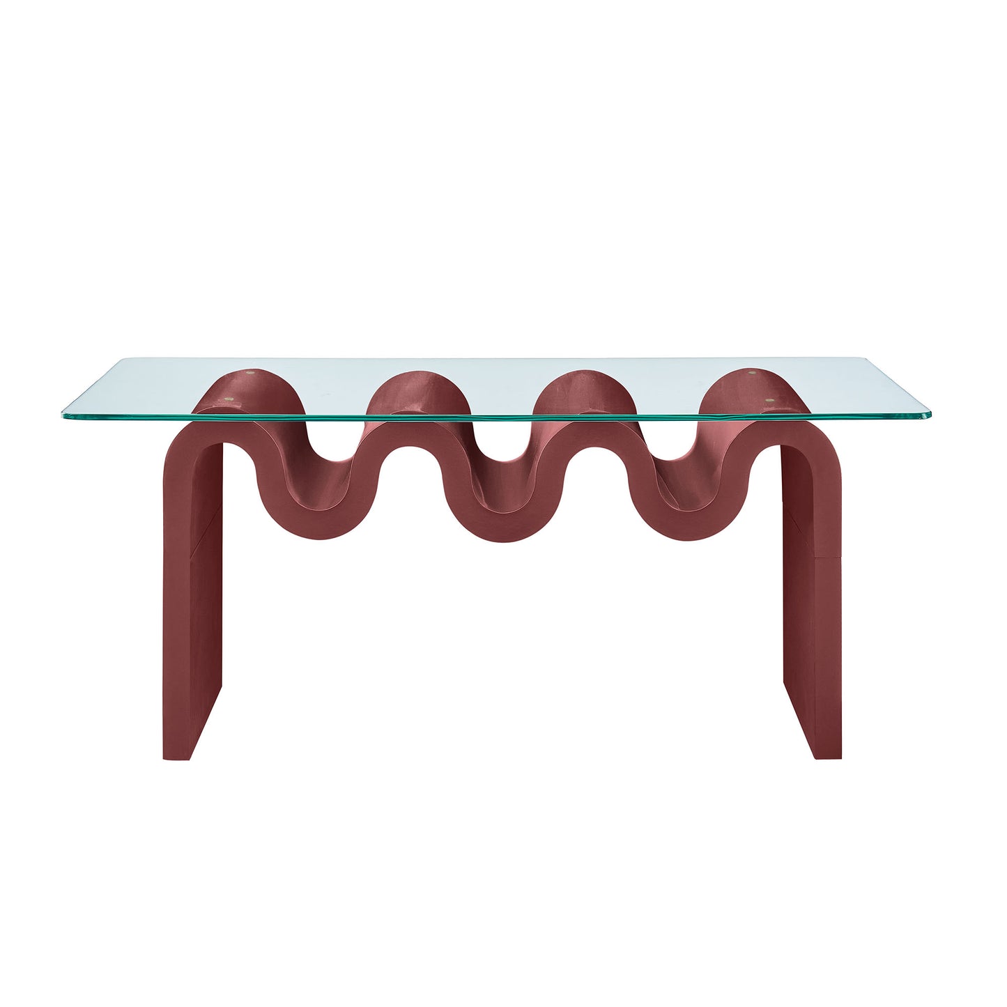 Ondine Glass Top Coffee Table by Furniture For America