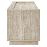 Musk 59" Travertine TV Stand in Travertine