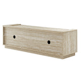 Musk 59" Travertine TV Stand in Travertine