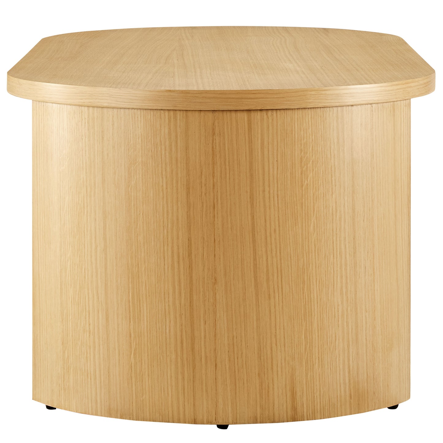 Aspect Oval Wood Coffee Table by Furniture For America