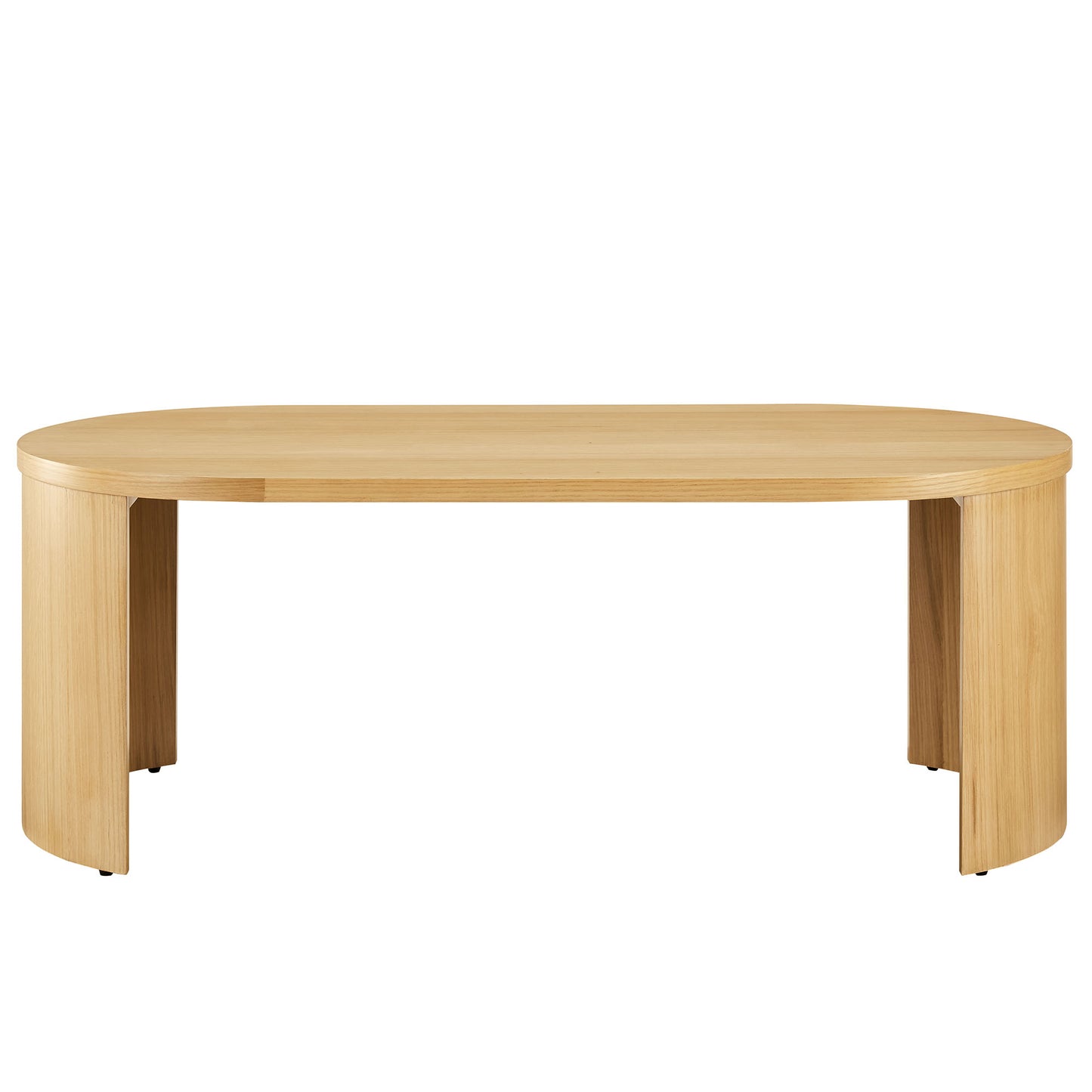 Aspect Oval Wood Coffee Table by Furniture For America