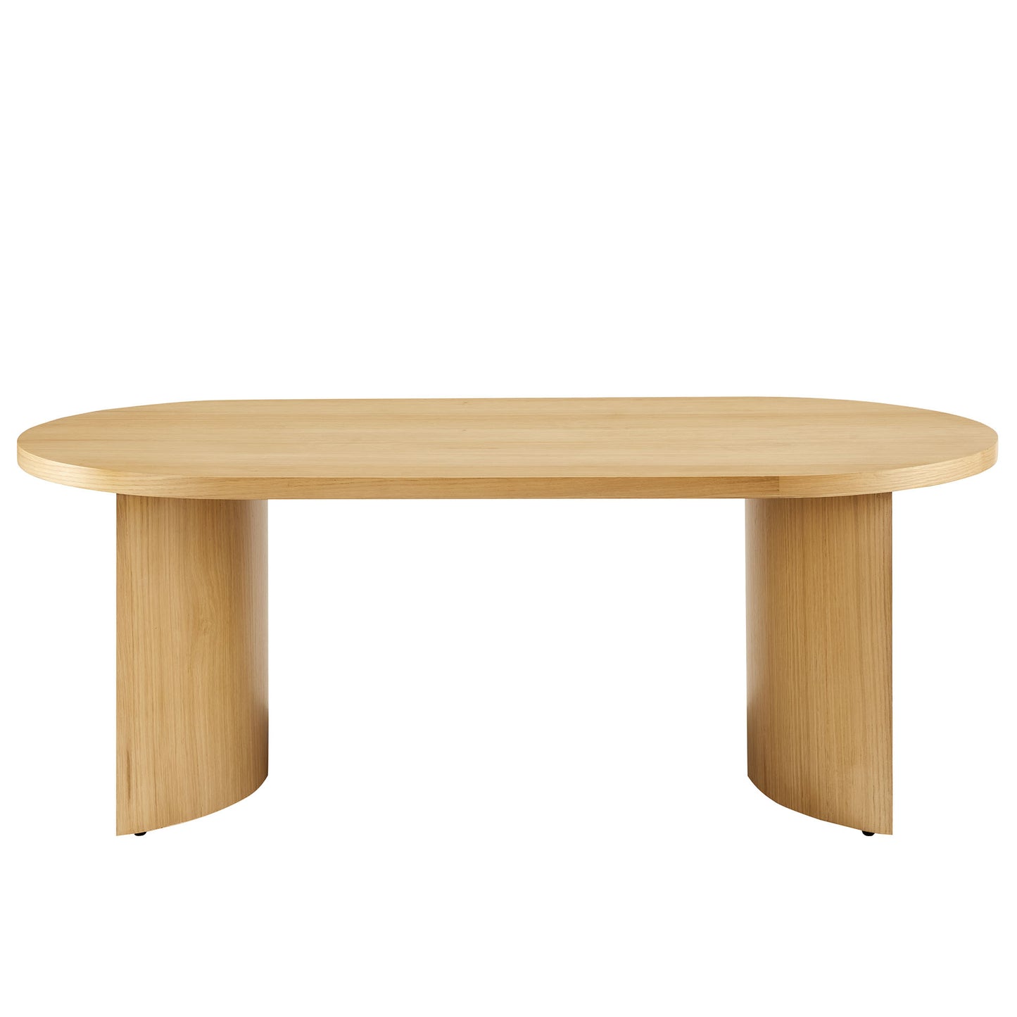 Aspect Oval Wood Coffee Table by Furniture For America