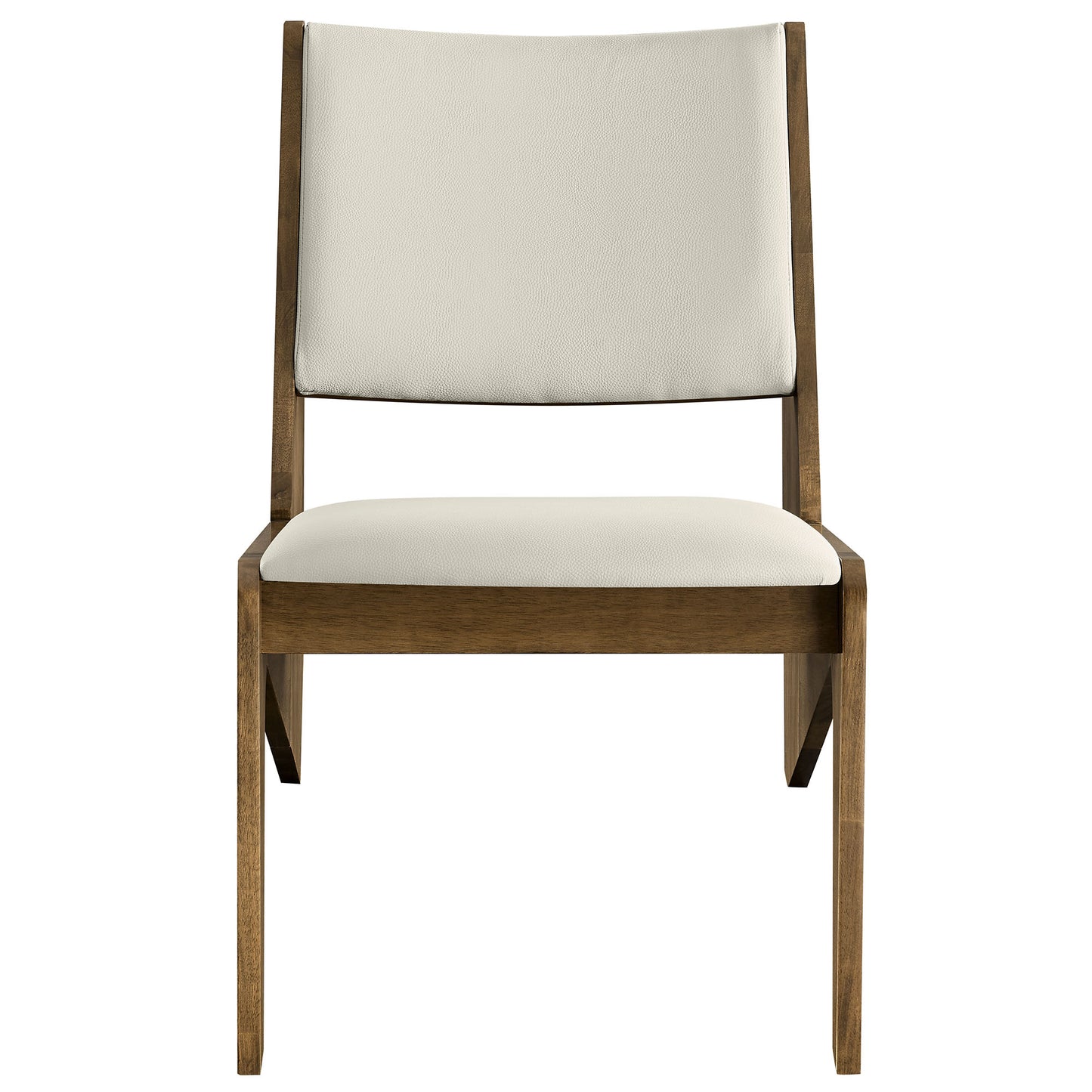 Rylina Vegan Leather Accent Chairs Set of 2 by Furniture For America