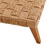Terra Outdoor Patio Wicker Outdoor Patio Rattan Coffee Table in Natural