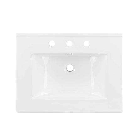 Render 62" Wall-Mount Double Sink Bathroom Vanity in Walnut White
