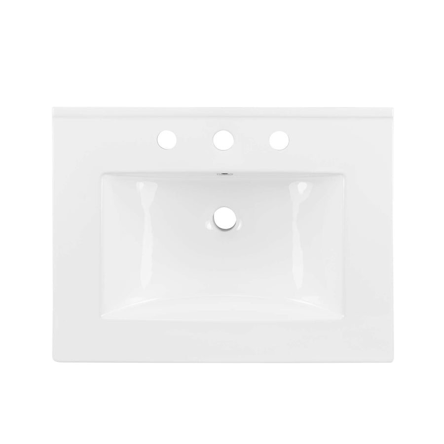 Vera 62" Wall-Mount Double Sink Bathroom Vanity in Walnut White