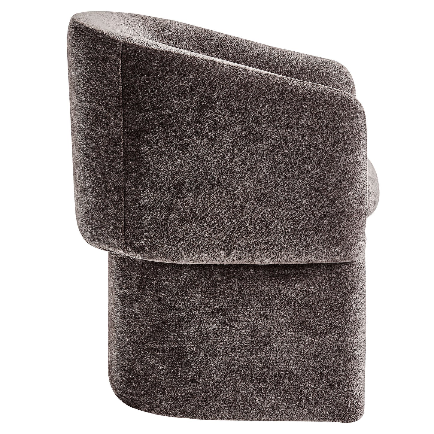 Verity Barrel Back Chenille Dining Armchair by Furniture For America
