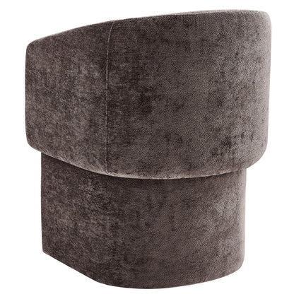 Verity Barrel Back Chenille Dining Armchair by Furniture For America