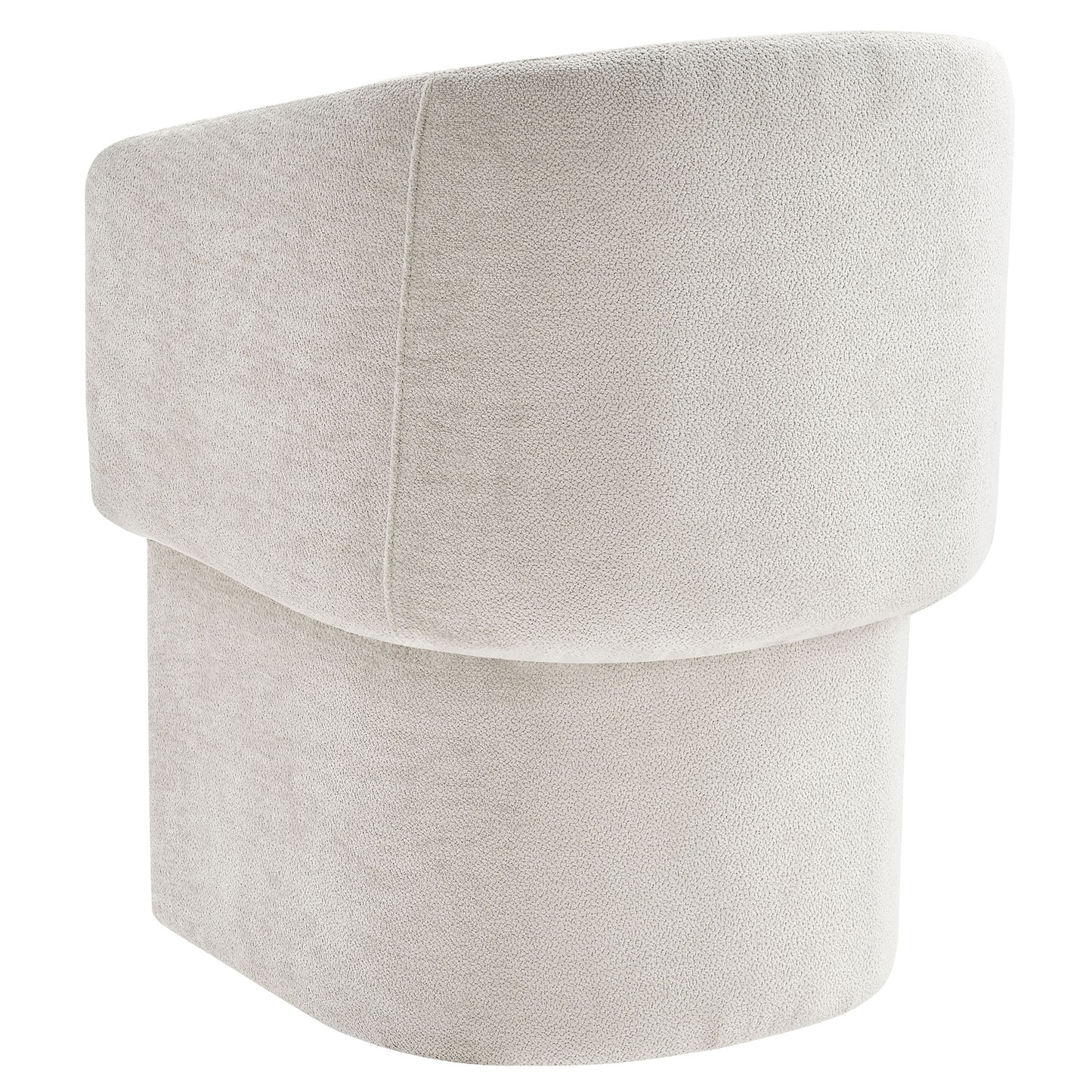 Verity Barrel Back Chenille Dining Armchair by Furniture For America