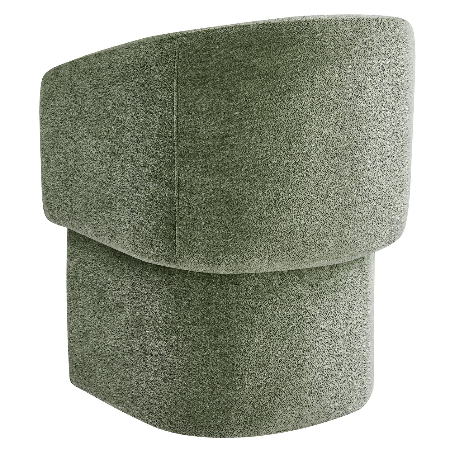 Verity Barrel Back Chenille Dining Armchair by Furniture For America