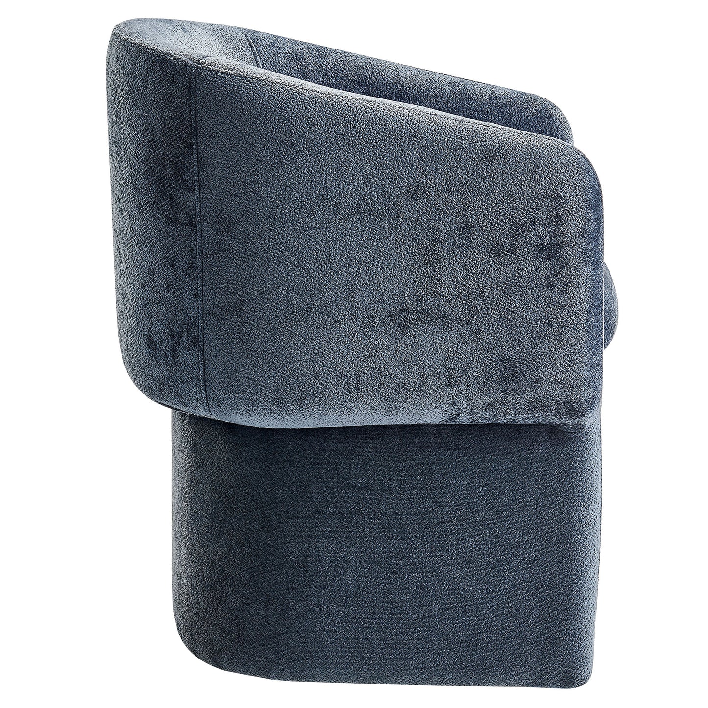 Verity Barrel Back Chenille Dining Armchair by Furniture For America