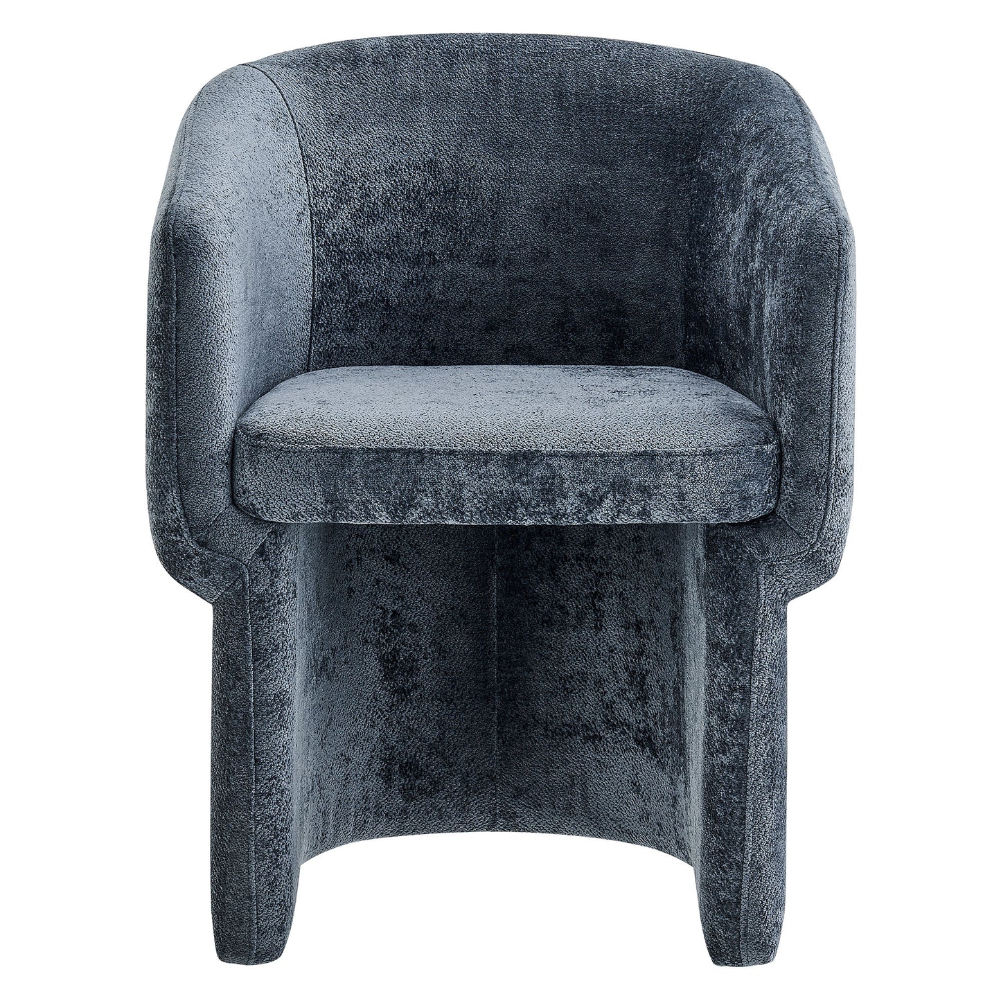 Verity Barrel Back Chenille Dining Armchair by Furniture For America