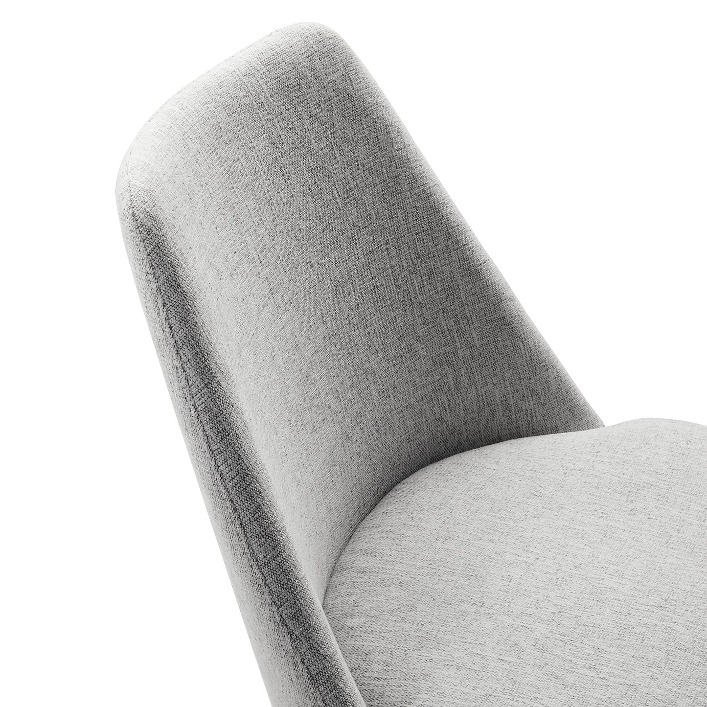 Lippa Swivel Dining Upholstered Side Chair by Furniture For America