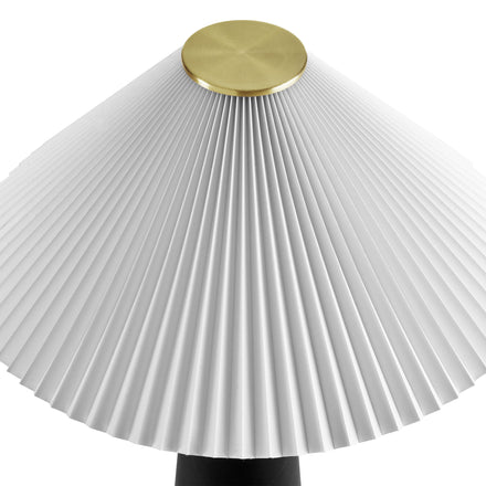 Nera Marble Table Lamp in Black