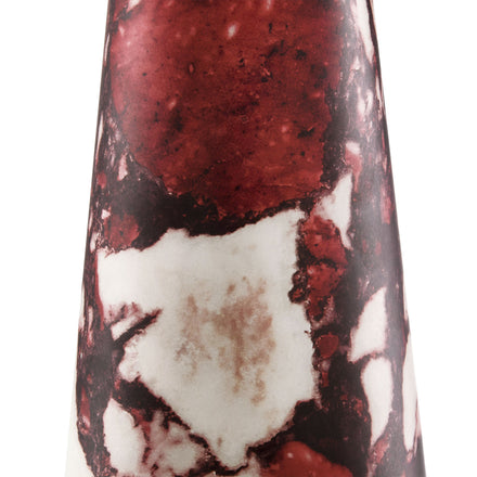 Nera Marble Table Lamp in Red
