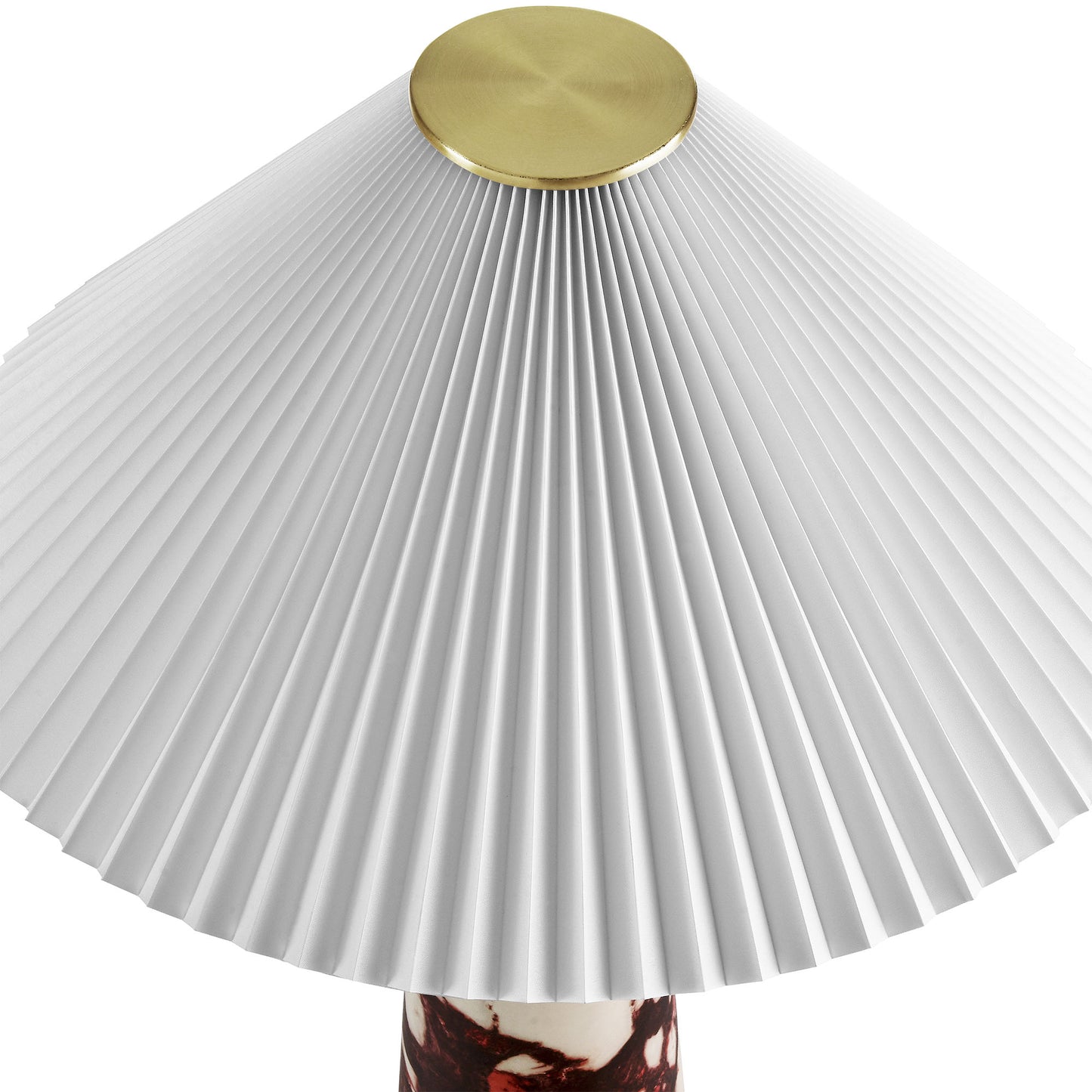 Nera Marble Table Lamp by Furniture for America