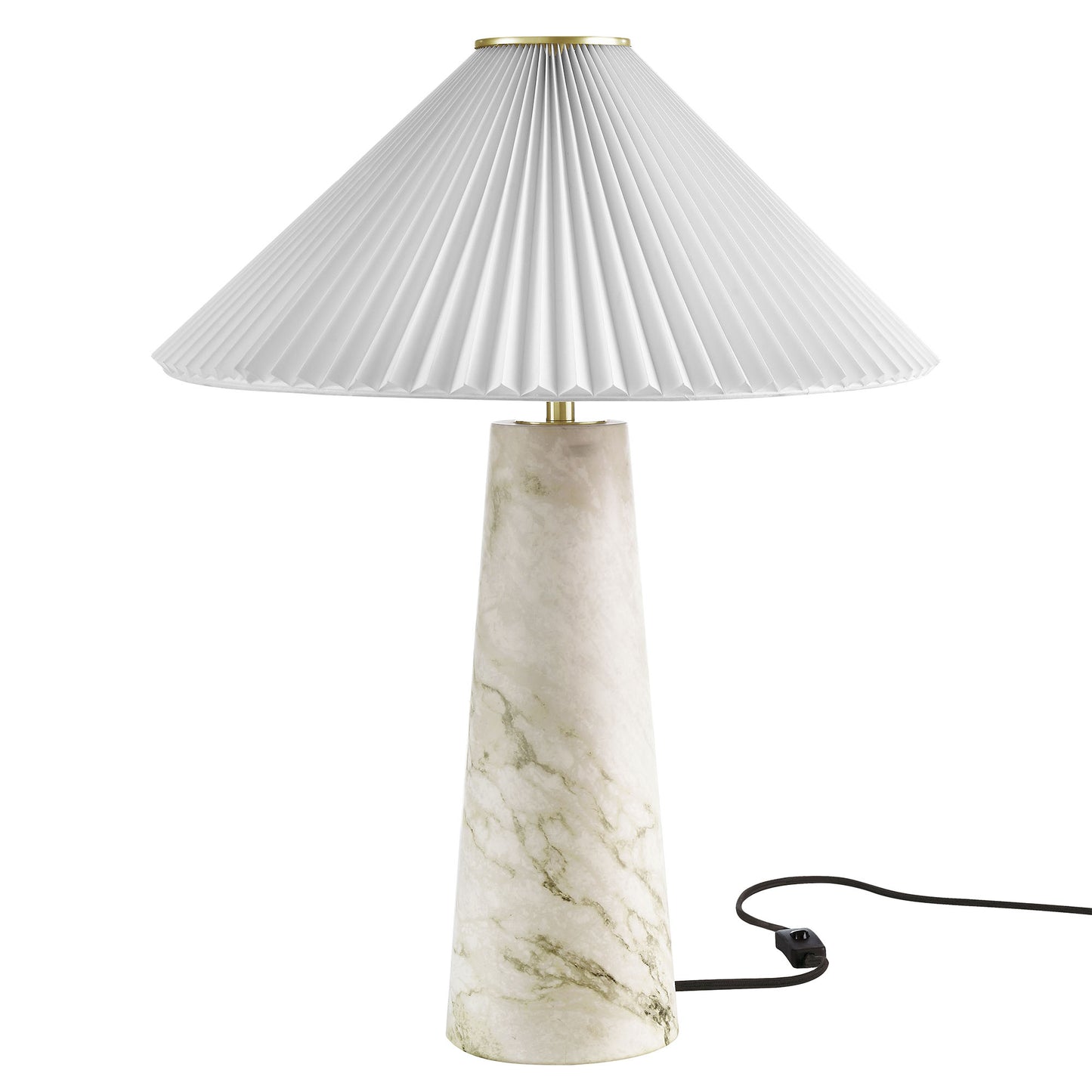 Nera Marble Table Lamp by Furniture for America