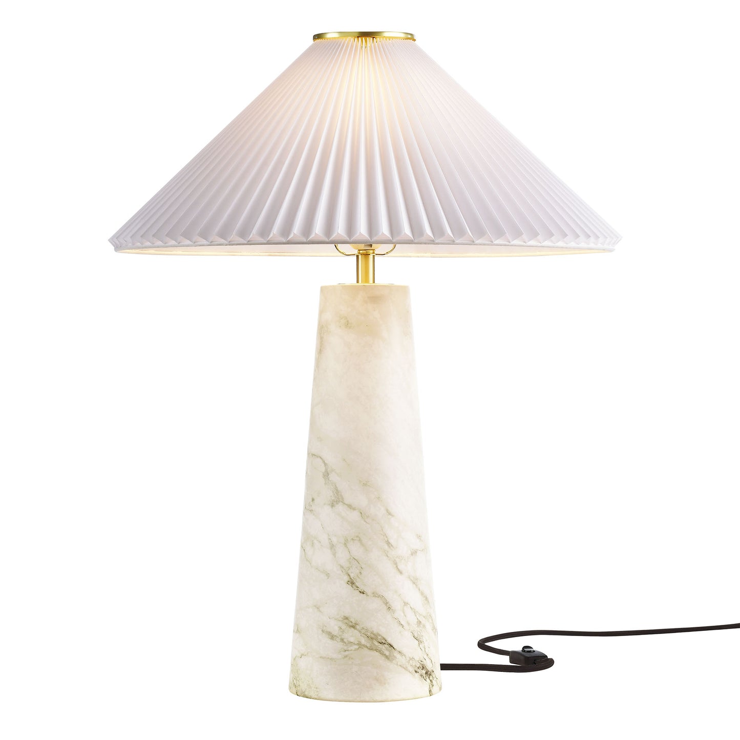 Nera Marble Table Lamp by Furniture for America
