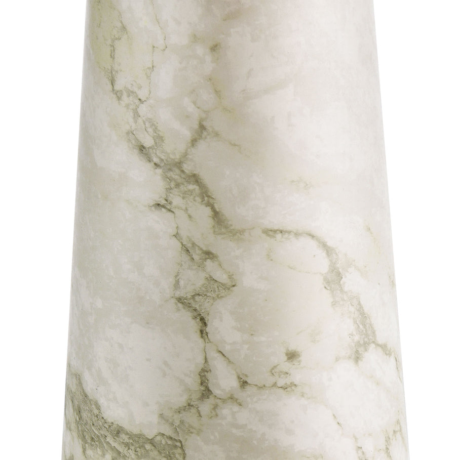 Riaza Marble Table Lamp in White
