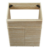 Vera 24" Faux Travertine Bathroom Vanity Cabinet (Sink Not Included) in Travertine