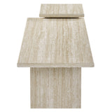 Vera Nesting Coffee Tables Set of 2 in Travertine