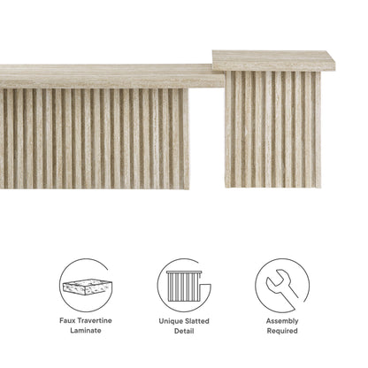 Render Nesting Coffee Tables Set of 2 by Furniture For America