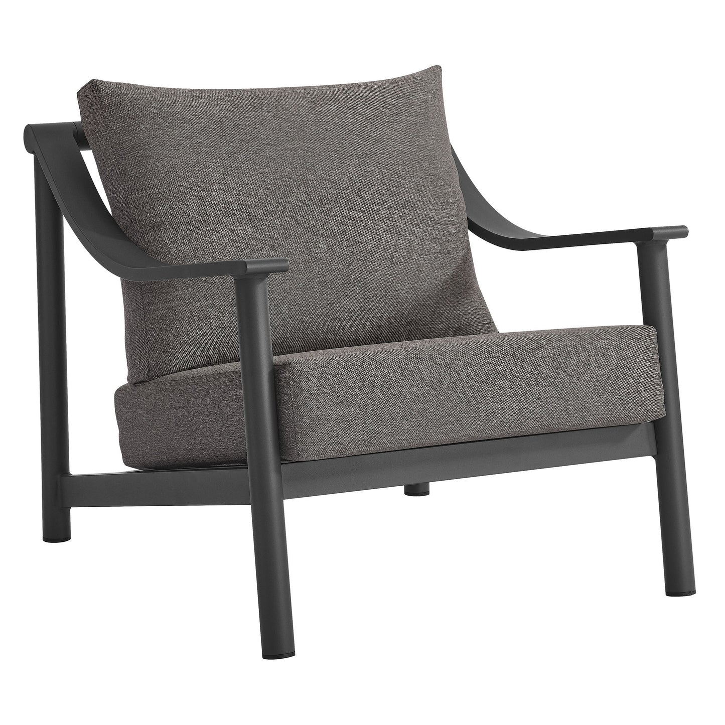 Terrace Outdoor Patio Aluminum Accent Armchair by Furniture For America