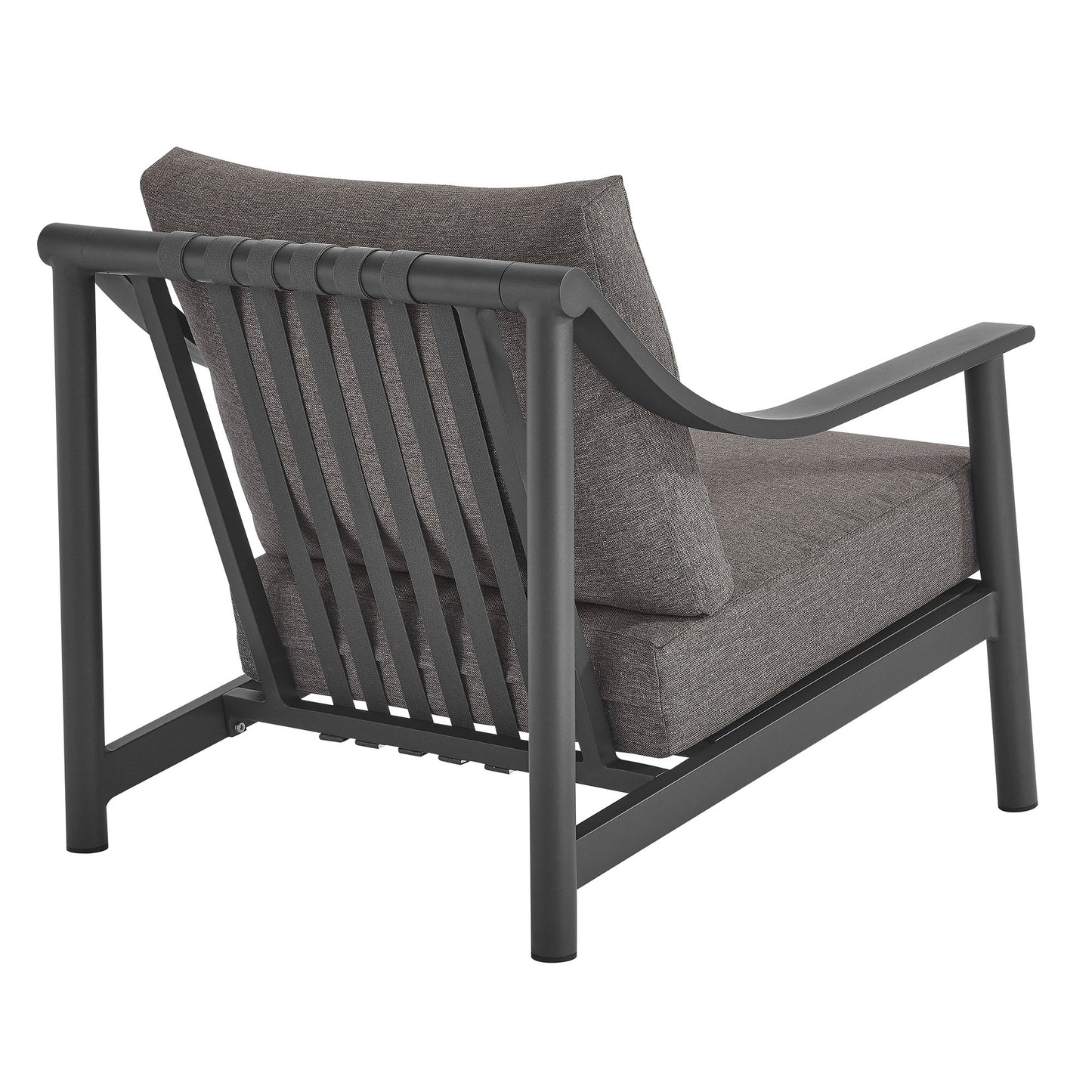 Terrace Outdoor Patio Aluminum Accent Armchair by Furniture For America