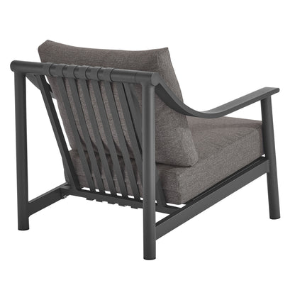 Terrace Outdoor Patio Aluminum Accent Armchair by Furniture For America