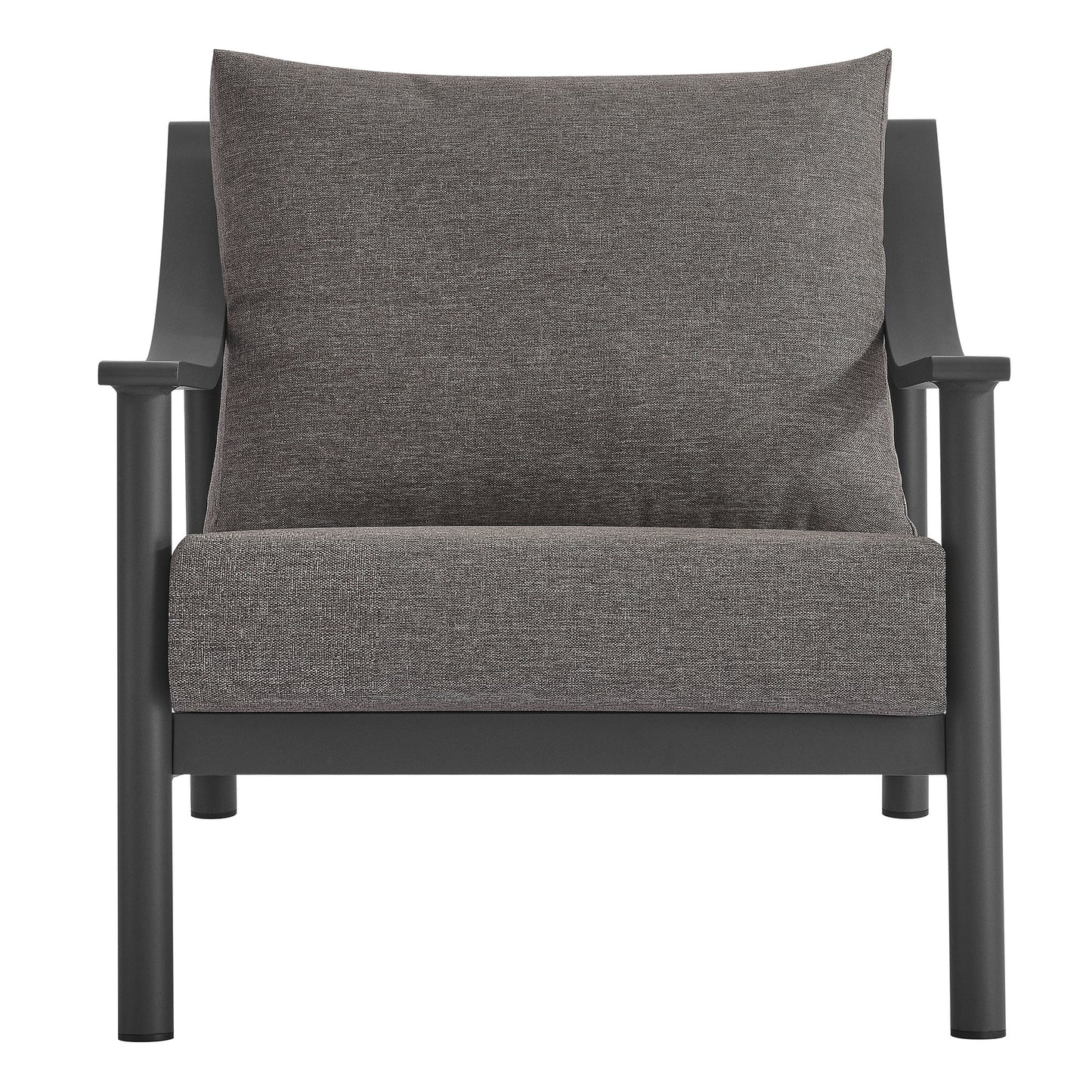 Terrace Outdoor Patio Aluminum Accent Armchair by Furniture For America